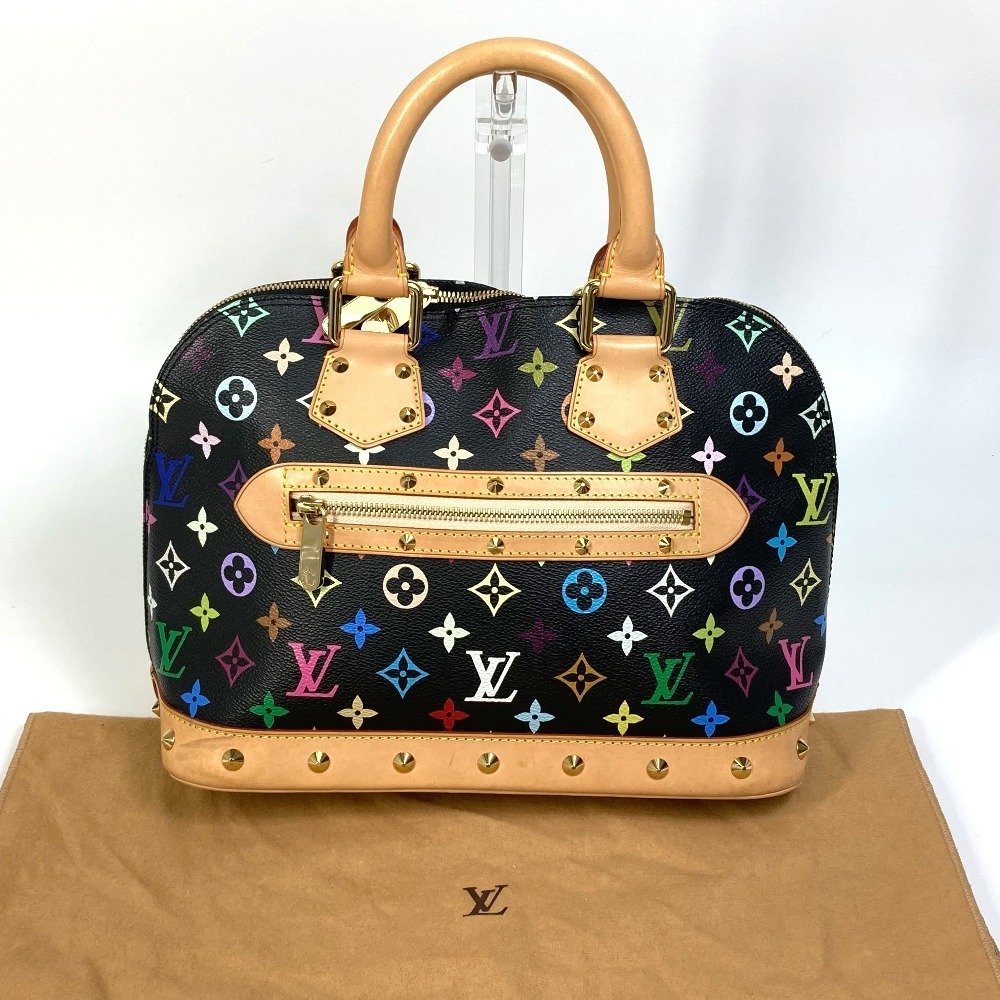 Louis Vuitton Monogram Multi Alma Tote Bag Handbag Multicolor
